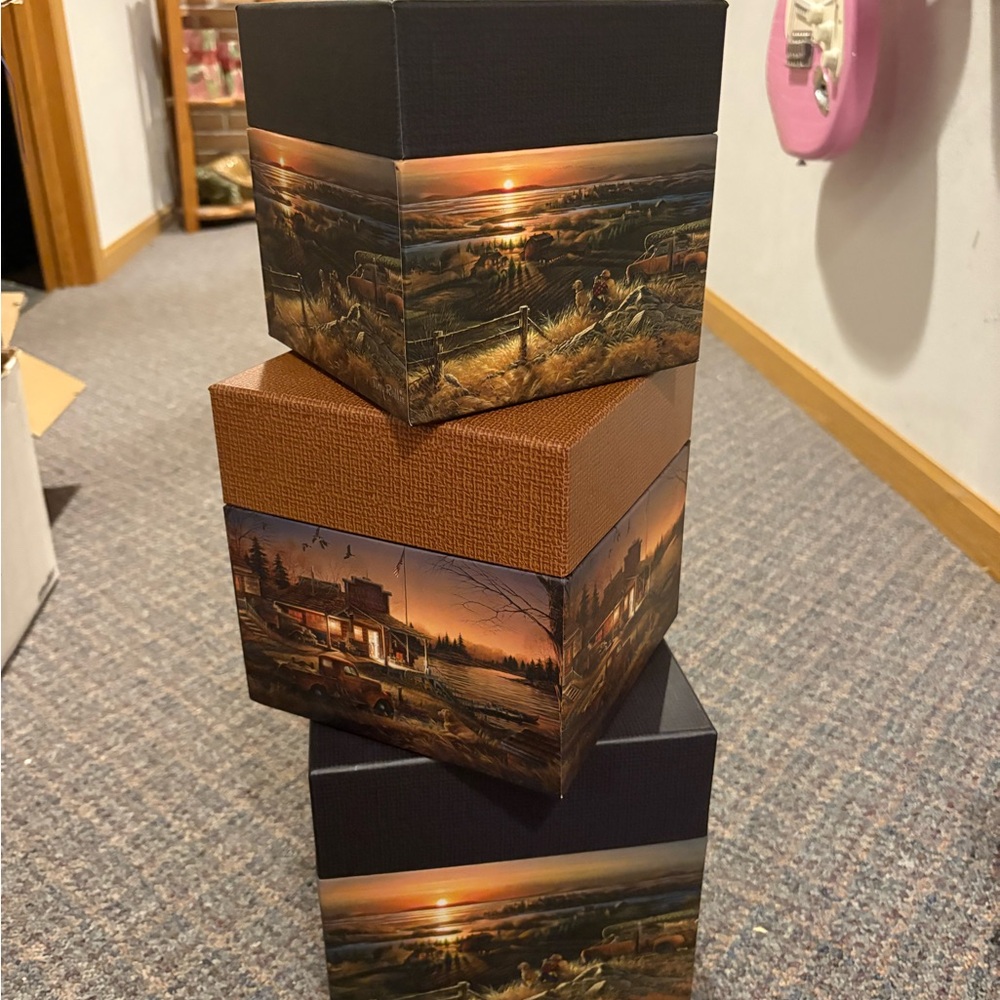 Teri Redlin Decorative Nesting Boxes